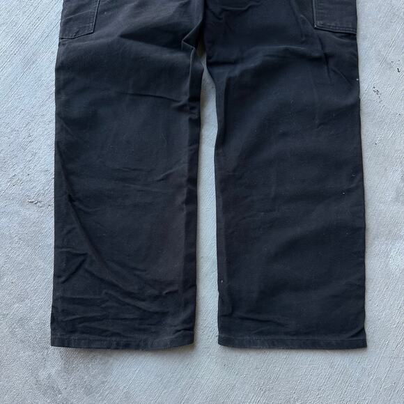 Vintage Y2K Carhartt black double knee work wear carpenter pants - Picture 7 of 8